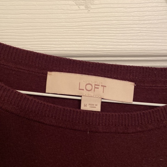 Loft sweater Maroon - Picture 2 of 3